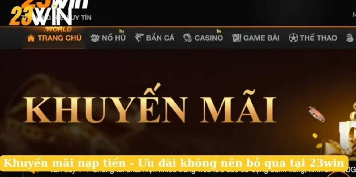 Danh sách trò chơi áp dụng khuyến mãi
